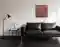 Abstraktes Bild auf Leinwand über einem dunklem Ledersofa. Oxidierte Oxydmischung zeigt das Sternzeichen Fisch, wie auf einer alten verrosteten Metallplatte. – Wolfram Schäfers Abstraktes Bild auf Leinwand über einem dunklem Ledersofa. Oxidierte Oxydmischung zeigt das Sternzeichen Fisch, wie auf einer alten verrosteten Metallplatte. – Wolfram Schäfers